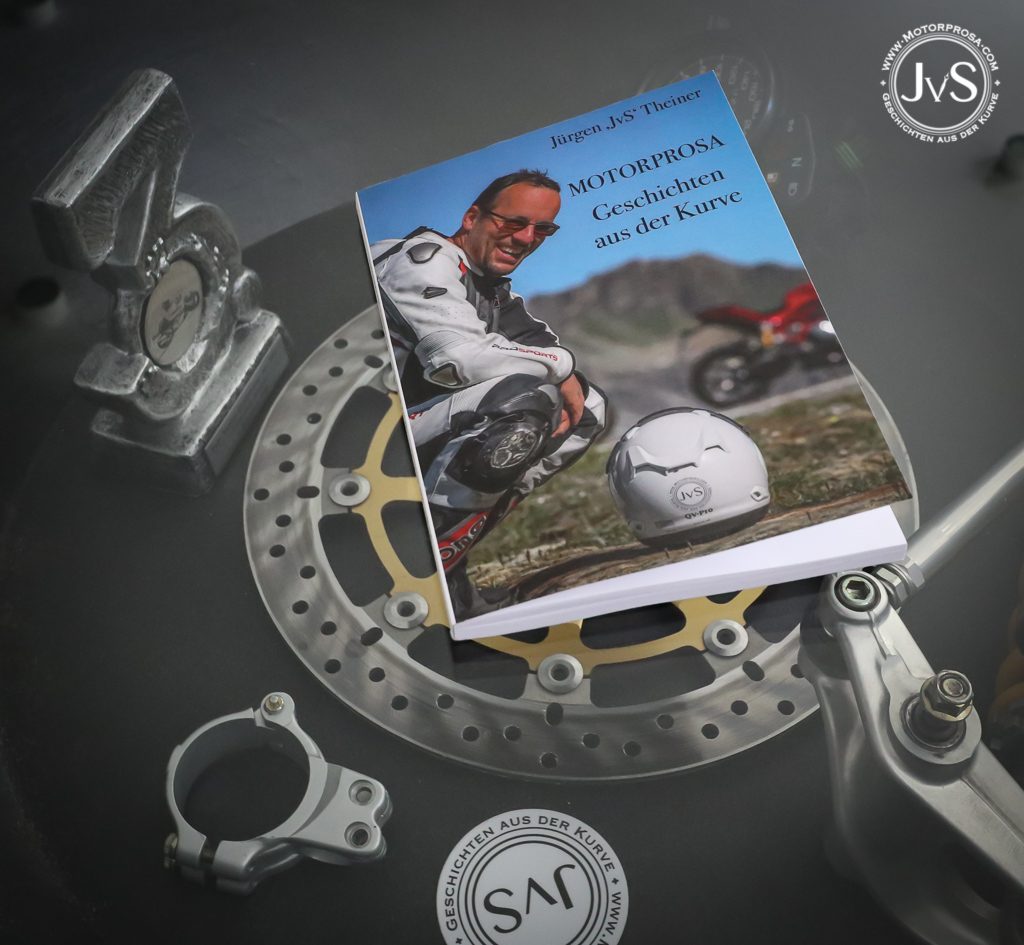 My book "Motorprosa • Geschichten aus der Kurve"