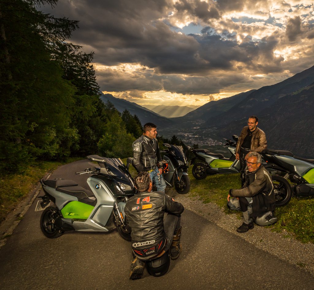 BMW C evolution – Zum 1. Mal elektrisch unterwegs 3 Spannender Gesprächsstoff: der C evolution von BMW
