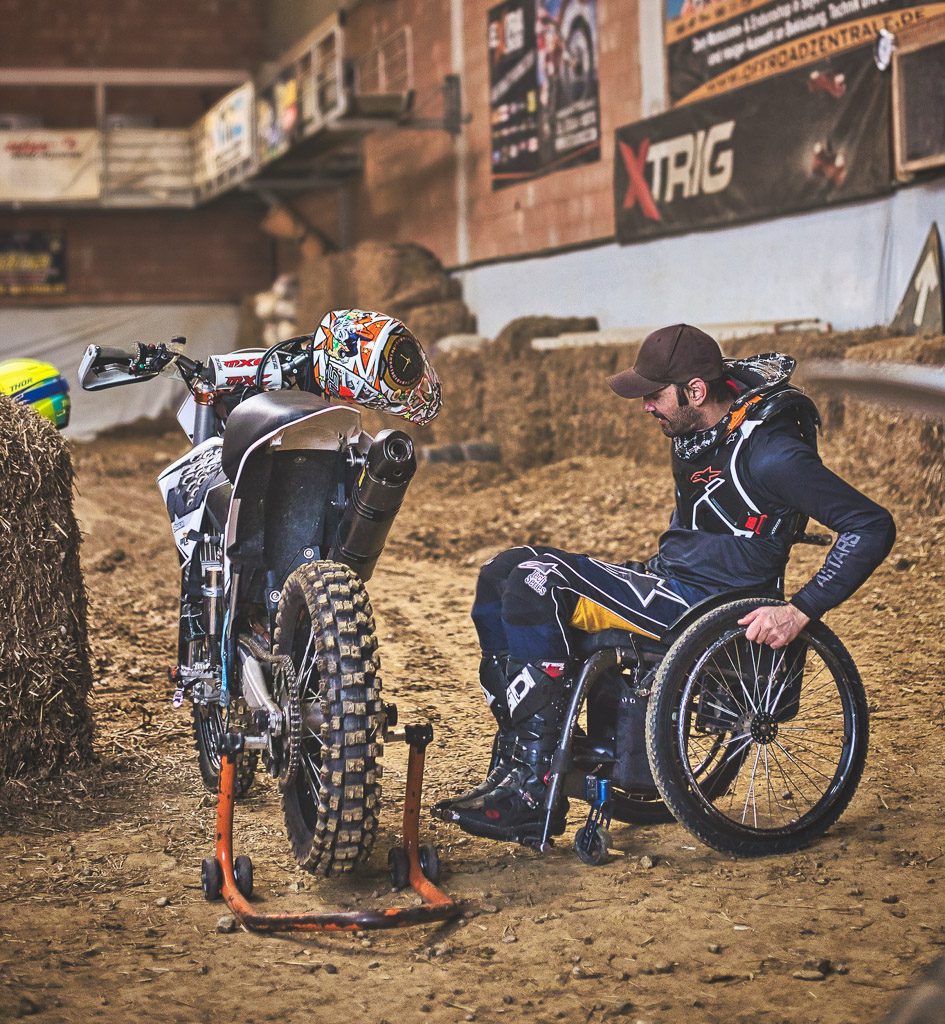 Robert's great passion: motocross