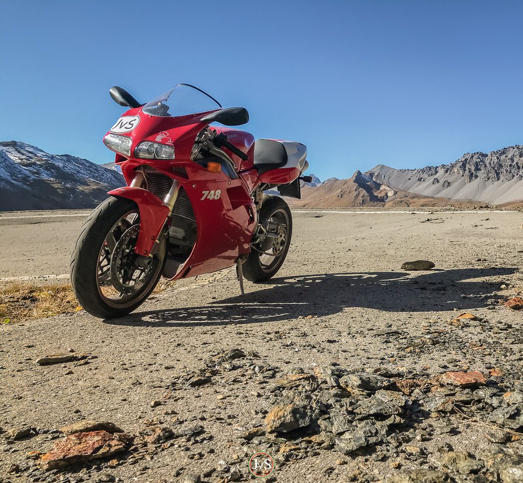 100,000 kilometres on the Ducati 748s 4 My Ducati 748s on its favourite playground: the Stelvio Pass
