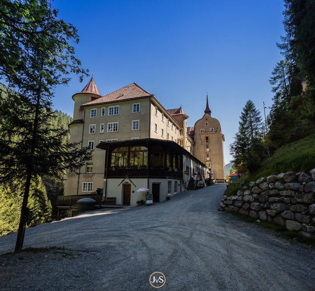 The venerable Hotel Val Sinestra