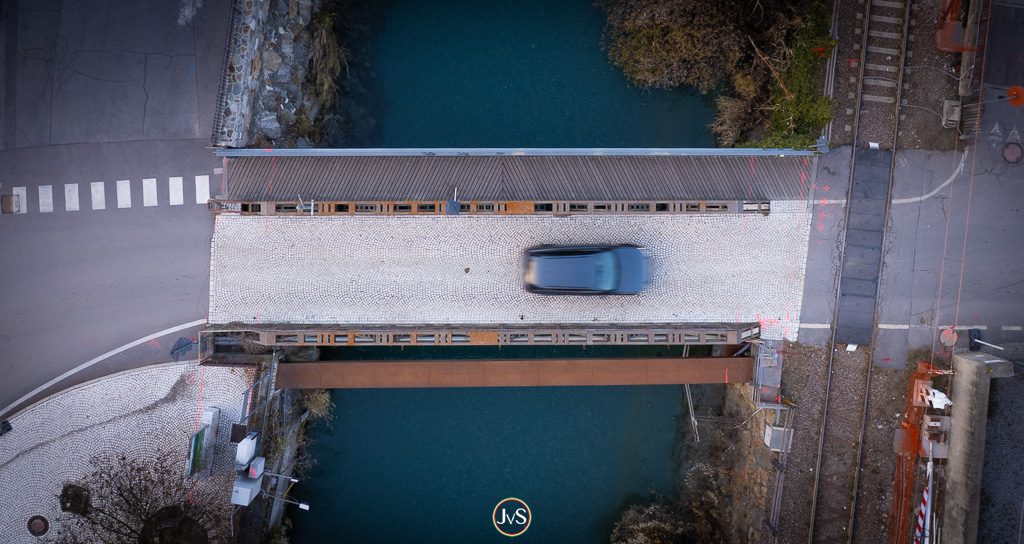Flieger, grüß mir die Sonne! 9 Die Brücke über die Etsch: Vorher ...