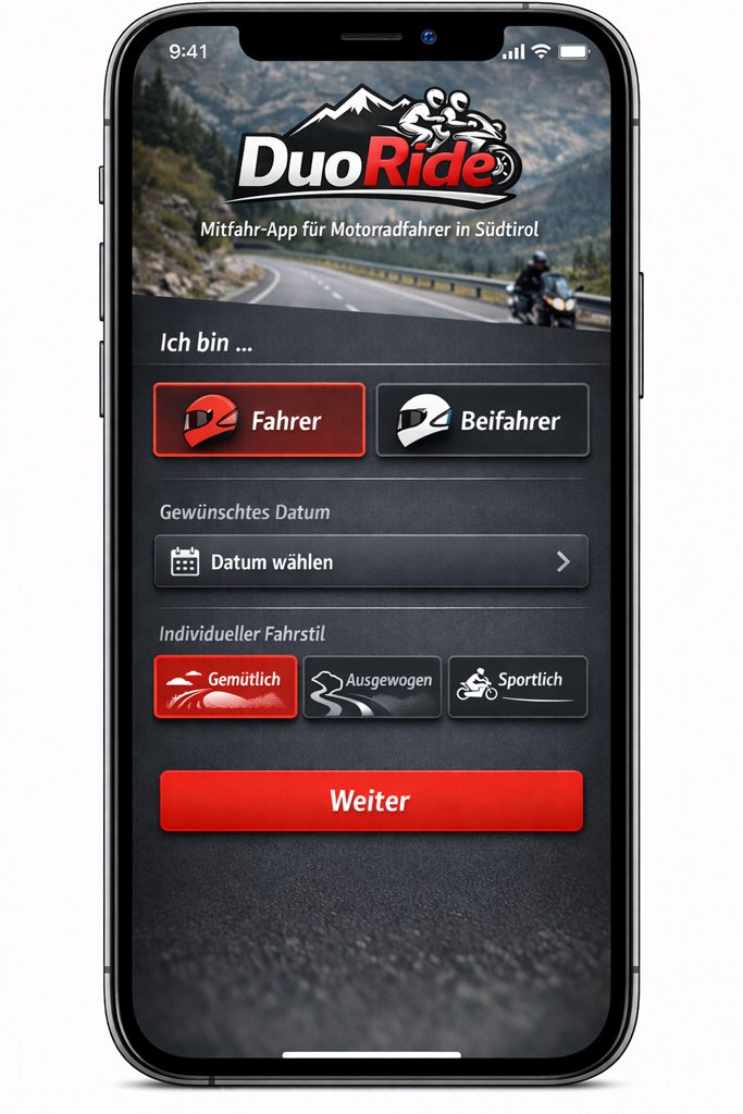 Motorprosa Blog Posts ScreenShot DuoRide