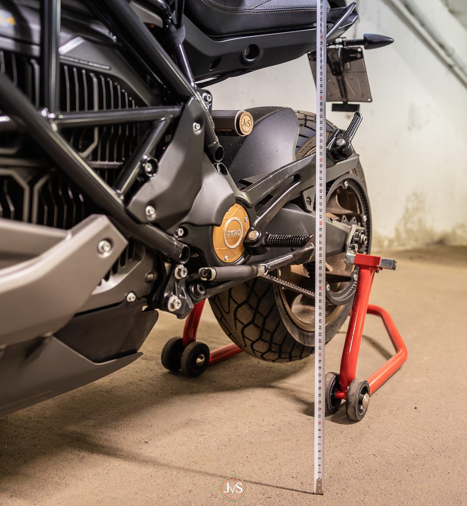 Zero SR/F with original footrests ...