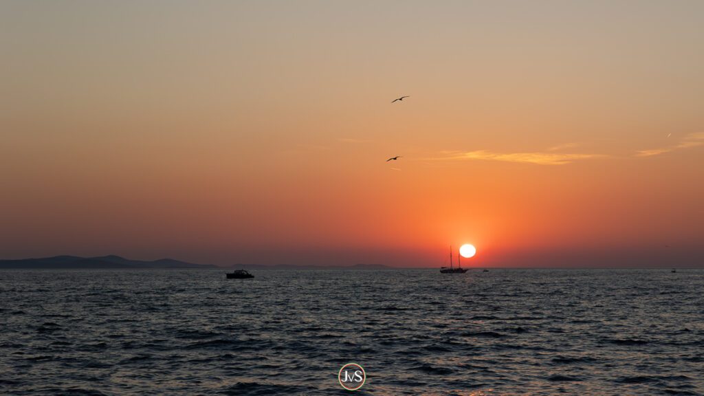 Sonnenuntergang in Zadar